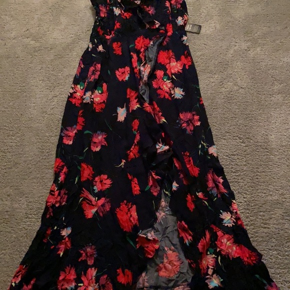 Flowered maxi dress - Picture 3 of 4